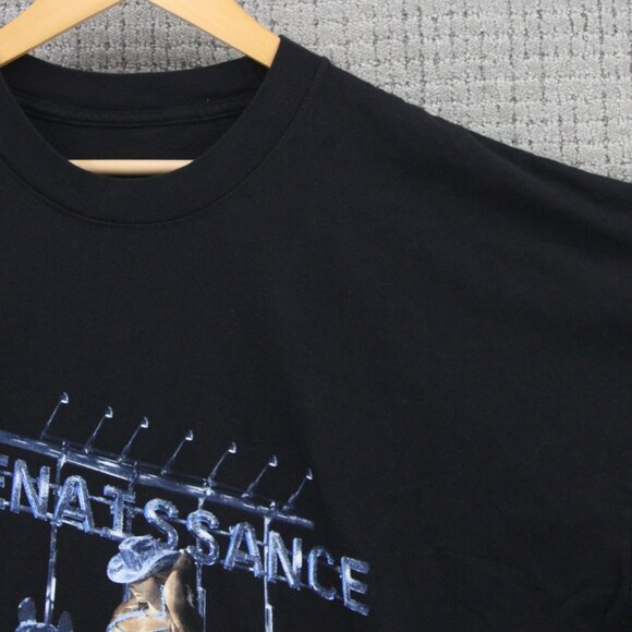 Beyoncé The Renaissance World Tour Black 2XL Mens T-Shirt Black Concert Music - Picture 3 of 9